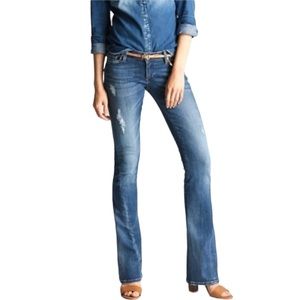 TRUE Religion Joey Twisted seam Flare Jeans size 32